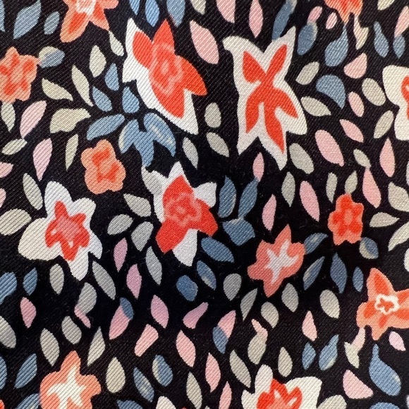 Rebecca Taylor Keyhole Cut Out Floral Silk Blend Blouse. Size 0. EUC - Picture 6 of 9